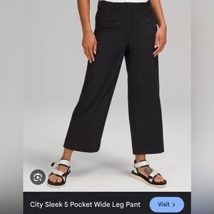 Lululemon City Sleek Five Pocket Crop